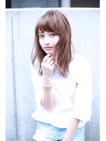 シエナ 渋谷(Siena) Sienaラフに決まるアイスブラウン