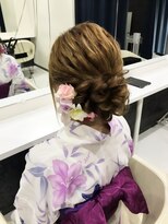 サロン ド リリー(salon de Lily)&nbsp;シンプルまとめアレンジ♪e