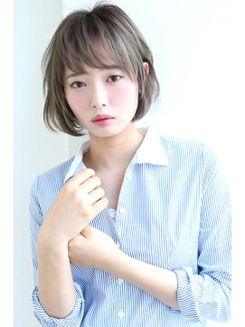 ロゼ 石橋(Rose) 【Rose/石橋】グレージュ＿エアリーショート＿アシメショート