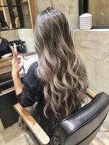 メリー(merry craftsman's factory) バレイヤージュ、ハイライトアッシュグレーグレージュ