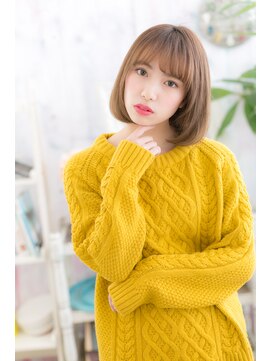 ミック 日暮里店(miq) グラデーションカラー☆格上げ大人ボブa