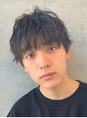 スパイラルパーマ　サイドグラデーション　ツイストパーマ