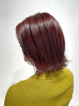 アンク クロス 池袋北口店(ANKHCROSS) 《アンククロス　柴田》ワインボルドカラー