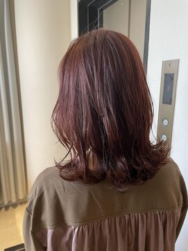 エレノア 梅田店(Eleanor) ○春カラー○高彩度ピンク