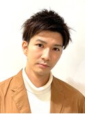 爽やかメンズカット×アップバング☆3