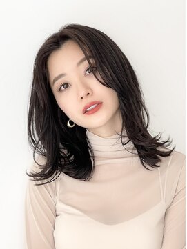 スペイディック 中目黒(SPADIC) 大人可愛いミディアムレイヤー