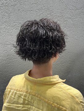 ラヴリア クルメ(LOVERIA KURUME) メンズパーマ 波巻きツイスパMIX