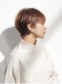 耳掛けマニッシュショート/大人ショート/表参道/30代40代50代