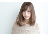  【低ダメージ施術♪】コスメ縮毛矯正+cut+ハホニコTr ¥15900