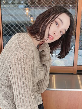 ルービック バランス 天王寺(Rubik's×Balance) 大人かわいい美髪ナチュラルボブ20代30代40代