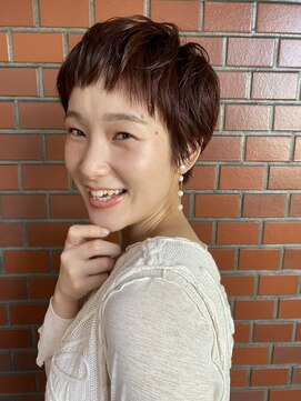 イオエ(ioe) 黒髪/ボブルフ/ネビージュ/小顔/ワンレン/髪質改善/グレージュ