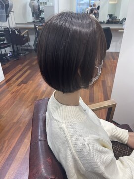 グランルッソ 岡山イオン前(GRAN LUSSO) ショートヘア髪質改善ストレート