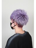 short style lavender