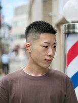 キングスマントーキョー 府中店(KINGSMAN TOKYO)&nbsp;ツーブロックマッシュ/波巻き/ハイライト/束感<理容室><府中駅>