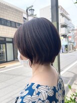 アミュレ(Amule)&nbsp;バランス良い骨格に合わせたショートボブ髪質改善トリートメント