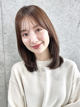 ザシー おおたかの森(The C) 鎖骨ミディアム レイヤー 20代30代40代