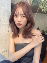 サイン 渋谷(SIGN)&nbsp;レイヤーカットイヤリングカラーインナーカラーケアブリーチ