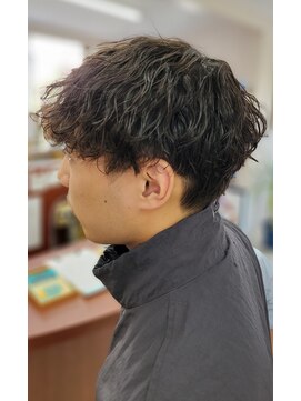 ジャンプ 常盤台(JUMP) 緩め波巻きパーマ