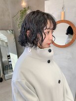 テトヘアー(teto hair)&nbsp;くるくるパーマ　スパイラルパーマ　強めパーマ　パーマボブ