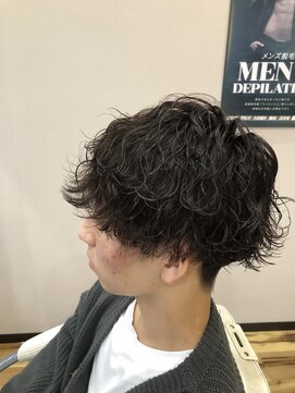 シャラクアクティ(sharaku acty) 【メンズ】波巻きパーマ