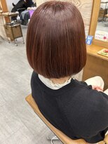 カノエ 山口矢原店(canoe) ピンクブラウン、髪質改善トリートメント