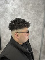 スピン 本八幡(SPIN)&nbsp;ベリーショート/ダークアッシュ/ニュアンスパーマ/韓国マッシュ