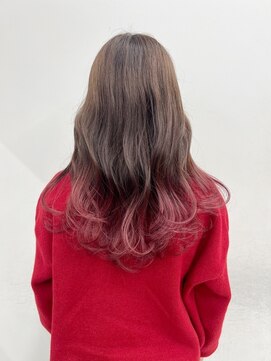 イース バイ アンブルリュクス 北千住(Ease by amble luxe) 前髪/くびれ/イヤリングカラー/イメチェン/ラベンダーカラー