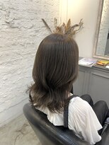 ラム(L'am)&nbsp;オリーブグレージュ/グレージュ/透明感カラー/ブリーチなし