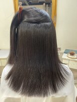 カシュカシュ(cache cache)&nbsp;髪質改善　美髪ストレート　縮毛矯正