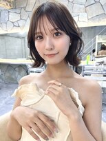 サイン 渋谷(SIGN)&nbsp;レイヤーカットグレージュブリーチ無し