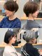 アオ 岡野 横浜(a-o)の写真/ショートにして良かったと思えるサロン。骨格や髪質を見極めた似合わせカットで、扱いやすいスタイルに。