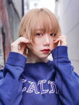 シャロン(SHARON) 【SHARON】レイヤーボブ×ベージュカラー