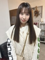 ナツ(Natu.)&nbsp;髪質改善ストレート☆彡/Ryo