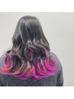 アルケム 学芸大学(AlChem)&nbsp;【Hana指名】インナーと毛先ピンク系[学芸大学前/ハイトーン]