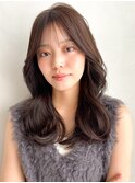 ワンカールイメチェン艶感うる艶髪エアリーカール大人可愛い