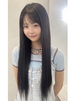 アルーシェウィズスカイ 原宿(Alushe with Sky)&nbsp;黒髪ボブから念願の黒髪清楚ロングに♪