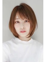 ギークス(GEEKS)&nbsp;【GEEKS渋谷】ボブウルフ/ミルクベージュ/レイヤーボブ/秋冬ヘア