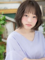 カバーヘア ブリス 大宮西口(COVER HAIR bliss)&nbsp;■アッシュブラックフレンチガーリーくびれボブ308大宮20代30代