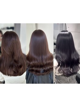 “癒しもおしゃれも楽しみたい”女性に。女性スタイリスト多数のサロンであなたらしく輝く仕上がりに。