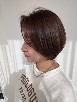 大人のショートボブ