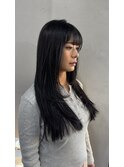 ☆地毛風ブラック×レイヤーカット