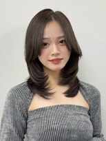 ジュイル ハラジュク(JEWIL HARAJUKU)&nbsp;大人可愛いミディアムレイヤー/10代20代30代/原宿