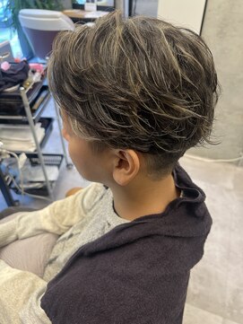 ブレイブ 福岡天神店(BRAVE) 白髪　ぼかしハイライト