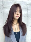 似合わせカット/ミディアムレイヤーカット/髪質改善大人ガーリー