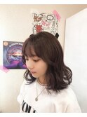 伸ばしかけボブにオススメ♪顔周りレイヤーボブ &nbsp;［中島］