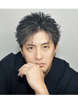レジット メンズ ヘアサロン(LEGIT MEN's HAIR SALON)&nbsp;スイングショート×シルバーメッシュ