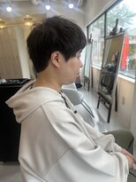 メンズカット バイ ソイクフ(メンズカット by SOY-KUFU)&nbsp;メンズマッシュ短髪メンズナチュラルショート/東伏見