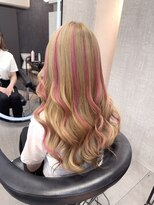 ブランシスヘアー(Bulansis Hair)&nbsp;ピンクハイライトスタイル