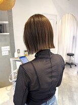 ロエ(loe) モカブラウン×垢抜けぱつボブ