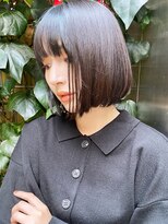アルバム 池袋(ALBUM)&nbsp;小顔ワンレン透明感カラーくすみベージュ_F20368